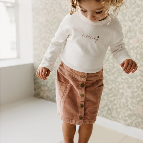 Jamie Kay Other - Jamie Kay Lara Corduroy Skirt parfait pink